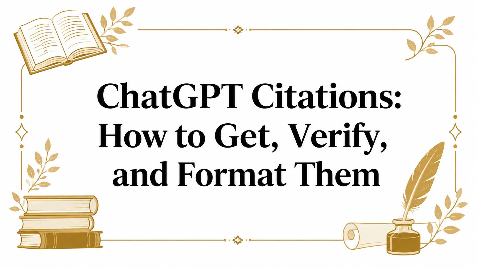 ChatGPT Citations: How to Get, Verify, and Format Them
