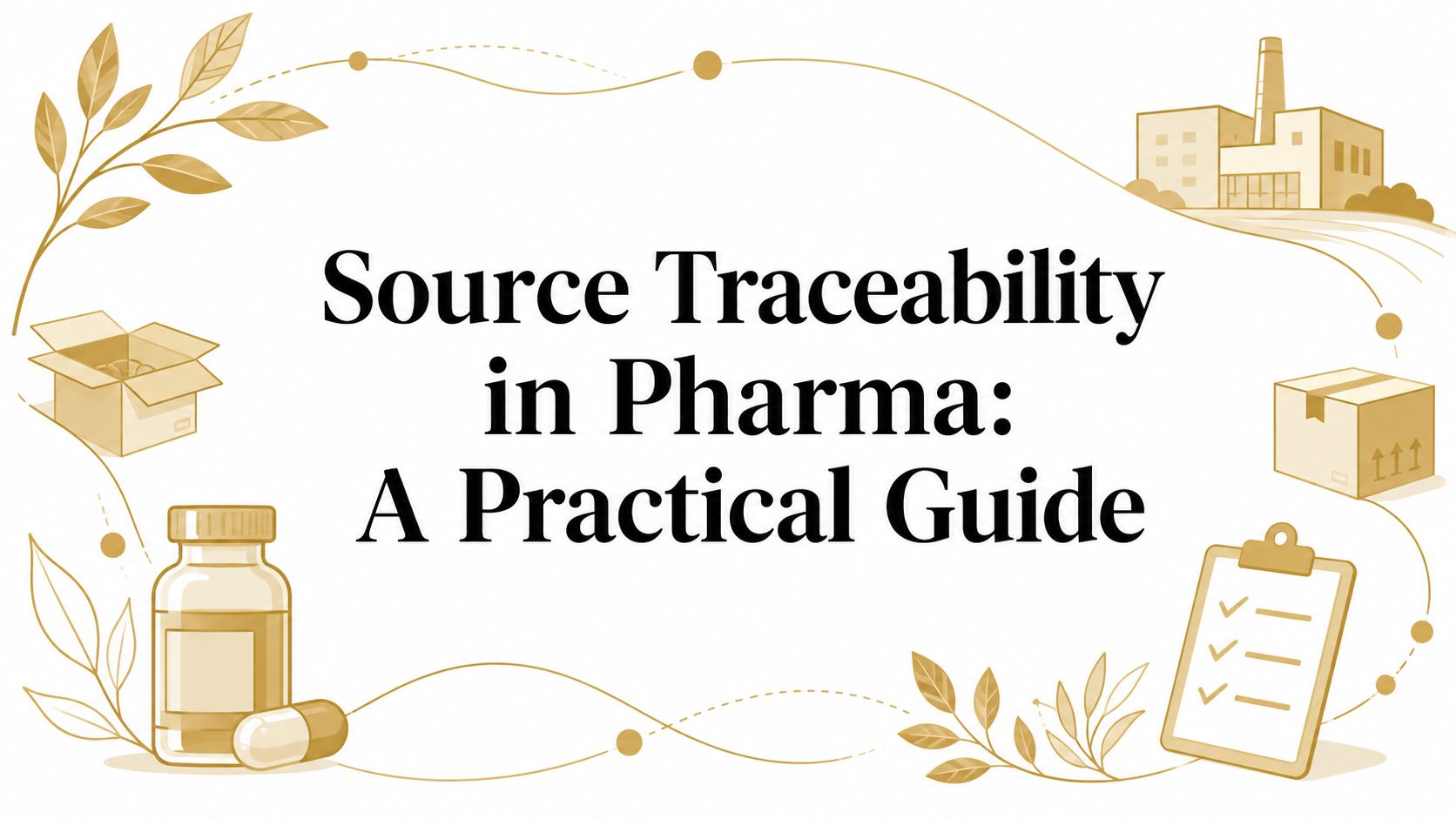 Source Traceability in Pharma: A Practical Guide